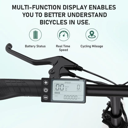 Electric Foldable City E-Bike | 36V/10.4Ah Lithium battery /electric mileage can reach 35-70k