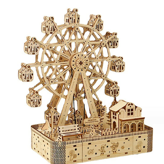 DIY 3D Wooden Puzzle | Ferris Wheel Hands Craft