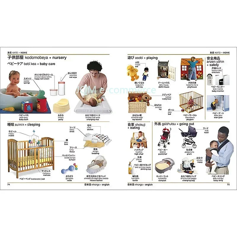 DK Japanese-English Bilingual Visual Graphic Dictionary