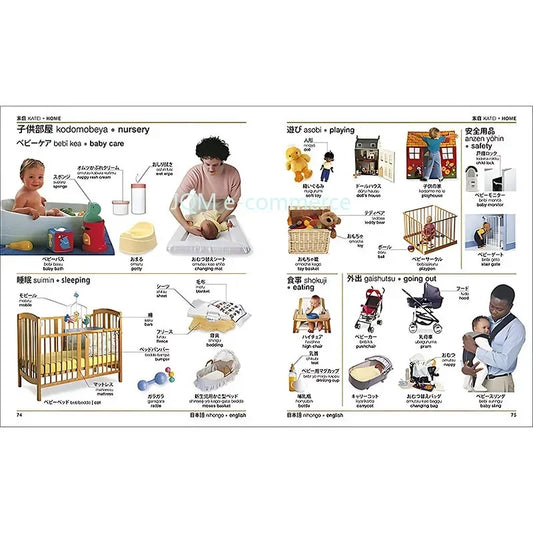DK Japanese-English Bilingual Visual Graphic Dictionary