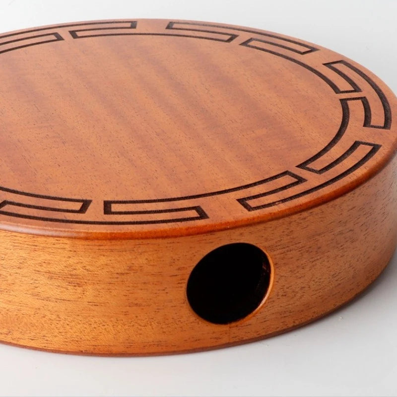 Mahogany Bongo Drum - Sound Healing Bongos