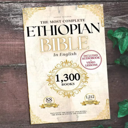 (Two-Pack) THE COMPLETE ETHIOPIAN BIBLE in English 88 Scriptures: Including Missing Apocrypha, Book Of Enoch, Jubilees.
