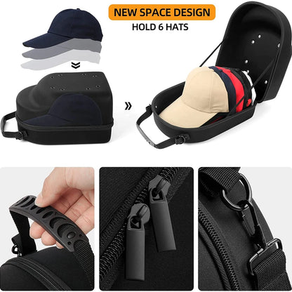Hat Storage Carrier Case - Hard Shell