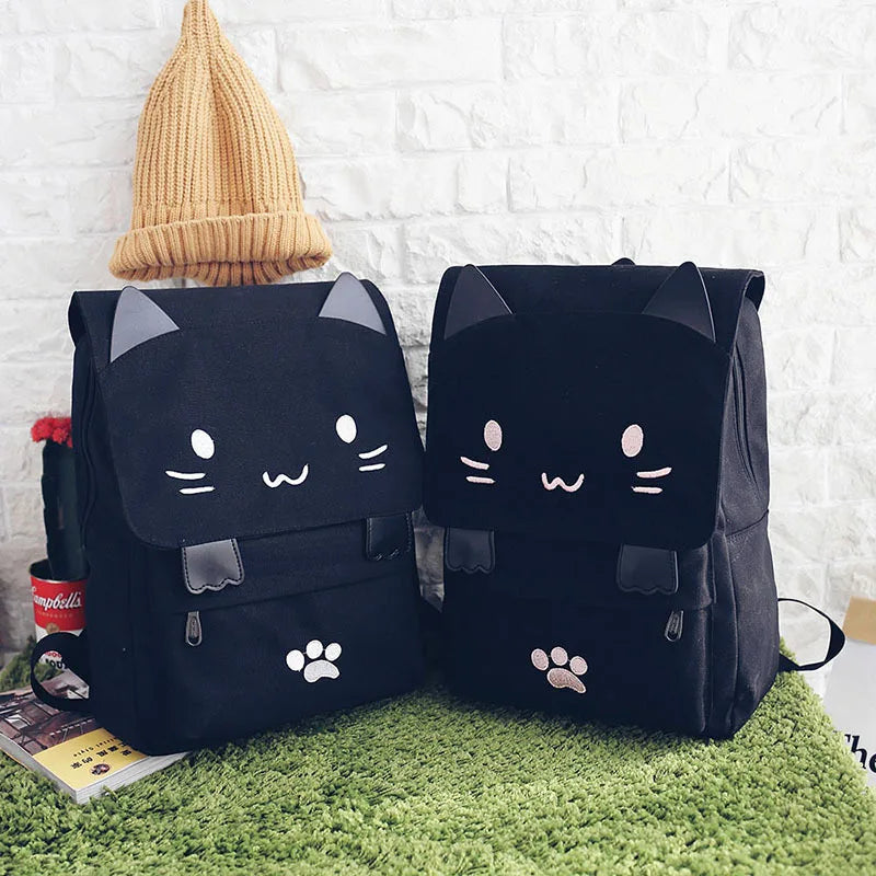Large Capacity Cat Book Bag