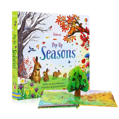 Kids 3D Pop Up Flap Picture Montessori Reading Book -  Enlighten Learning
