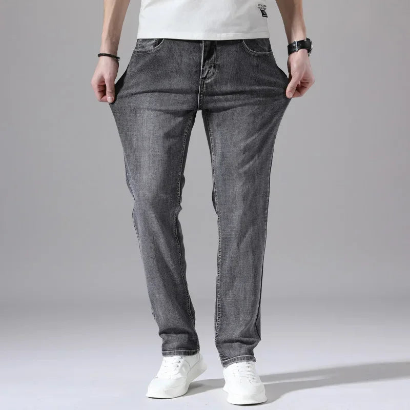 Men's Cotton Stretch Casual Denim Jeans