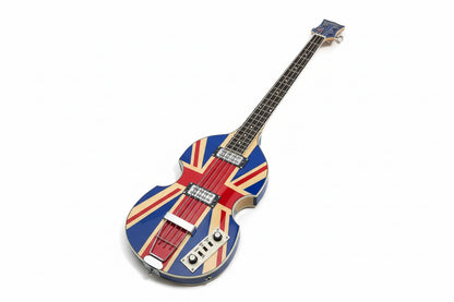 Hofner BB2 Vintage England Flag Violin Bass Guitar