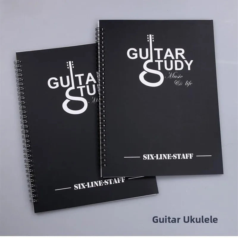 Blank Six-Line Music Notebook