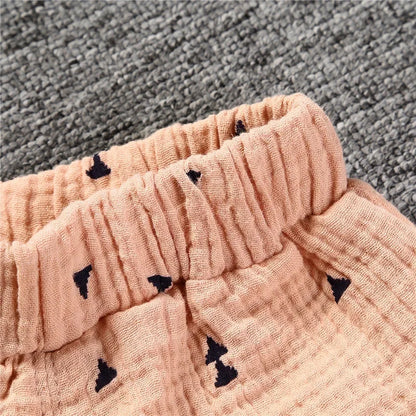 Comfortable Cotton Linen Toddler Shorts 3M-6Y