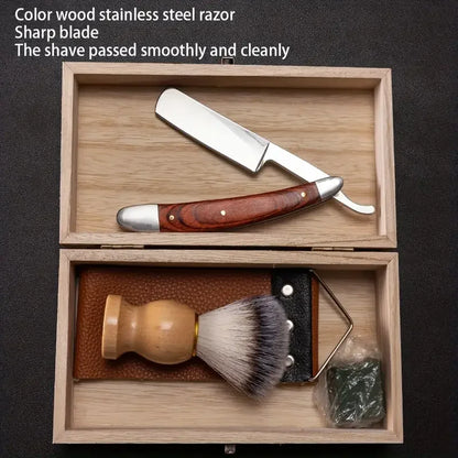 High-End Men's Manual Beard Shaving Set