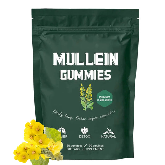 Powerful Mullein Gummies for Lung Health – 2000mg