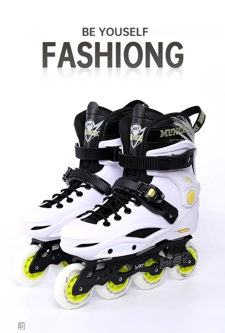 Original Freestyle Professional Slalom Inline Skates Adult Roller Skates