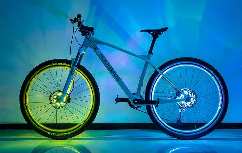 LED Bicycle Wheel Light with Multifarious Lighting Modes for Night Riding Safety
