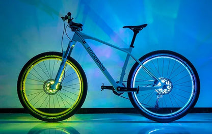 LED Bicycle Wheel Light with Multifarious Lighting Modes for Night Riding Safety