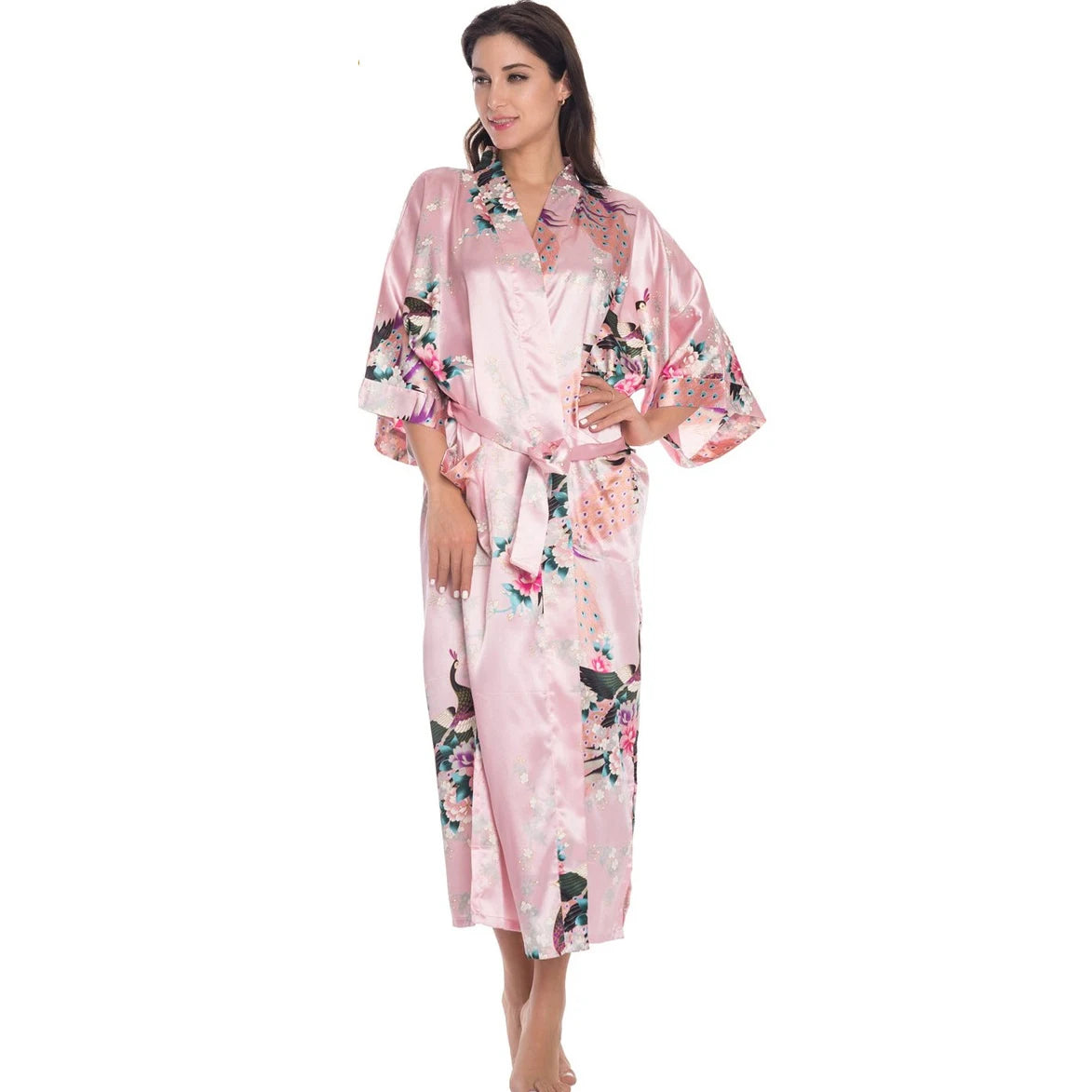 Women's Long Bathrobe Kimono