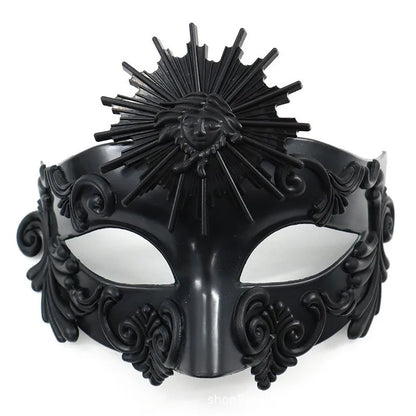 Cross-border Halloween Venice Ancient Greece and Rome Mask Egyptian Men's Masquerade Samurai Mask