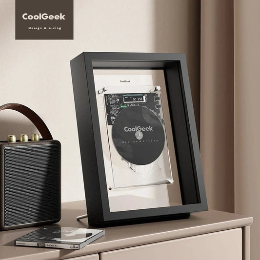 M1 Music Picture Frame CD Player Dynamic Hanging Picture Art - Bluetooth Player