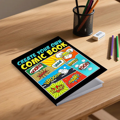 Comic Coloring Book - 24 Pages