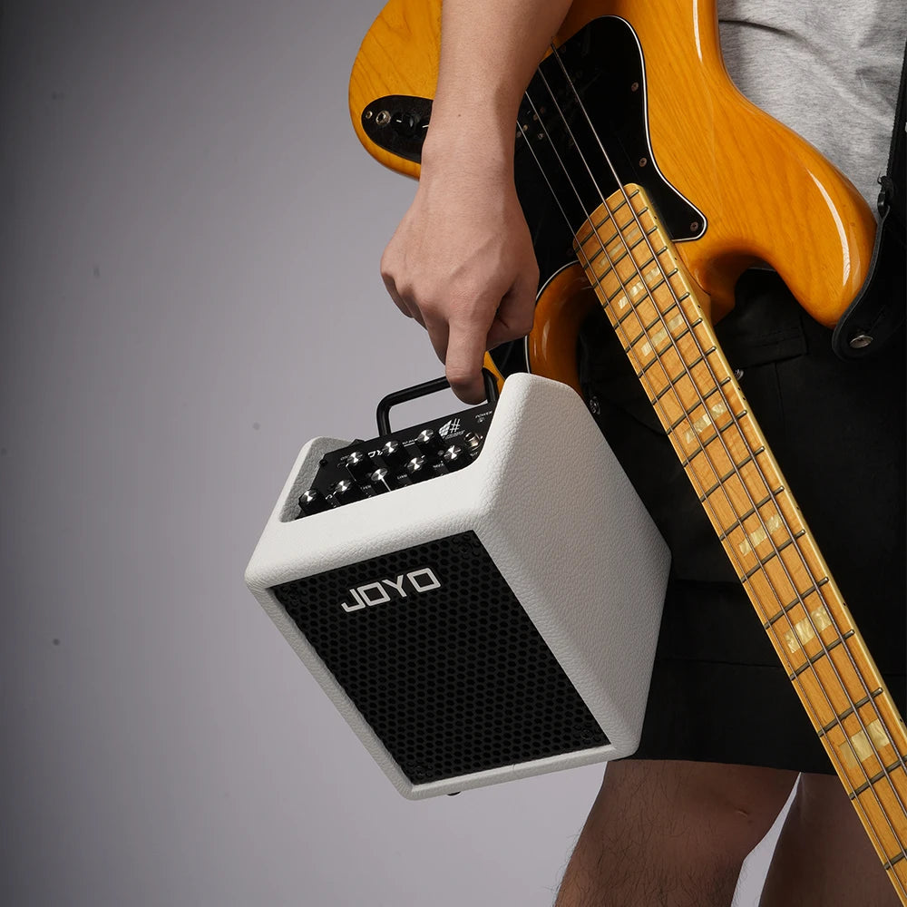 JOYO BA-30 VIBE CUBE Micro Bass Amp 30W Dynamic Power 200Hz-2000Hz Mid Freq Control OTG Bass Amp for Live Stream & Outdoors