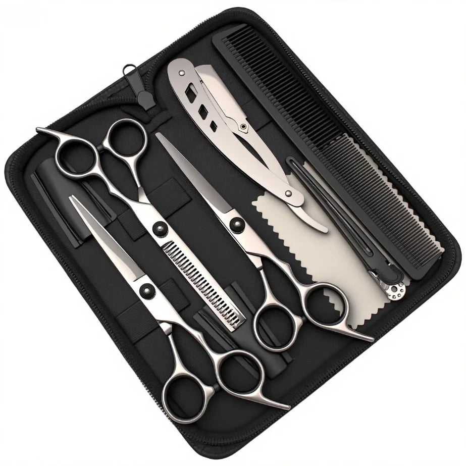Professional 440C Japanese Steel Hair Cutting Shears