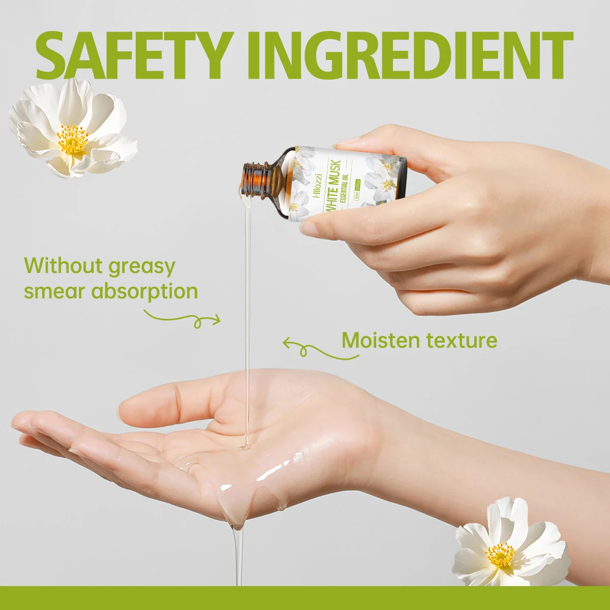 WHITE MUSK Fragrence Essential Oil -100ml-60ml-30ml