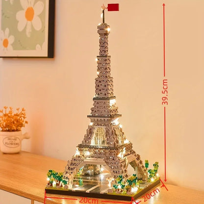 Micro Mini Building Blocks | KNEW BUILT LED Illuminated Exquisite Towers