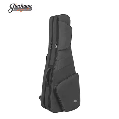 Premium Padded Oxford Gig Bag For Two Electric Guitars Portable With EVA & Nylon