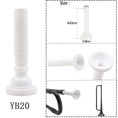 SLADE Brass Instrument Trumpet Mouthpiece Multiple Choice Options Available for Trumpet/Youth Trumpet/Horn/Cornet/Trombone
