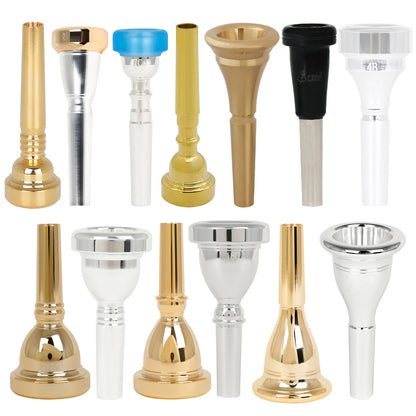 SLADE Brass Instrument Trumpet Mouthpiece Multiple Choice Options Available for Trumpet/Youth Trumpet/Horn/Cornet/Trombone