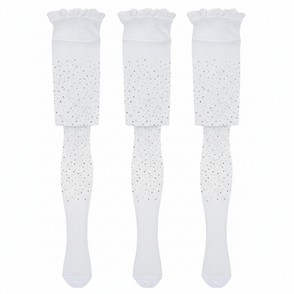 Girls's Sparkling Rhinestone Fishnet Pantyhose Tights