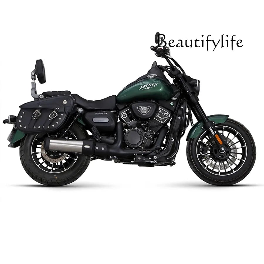 250ccV Double Cylinder CC Retro Locomotive Motorcycle Cruise  - Heavy Duty / Water Cooled