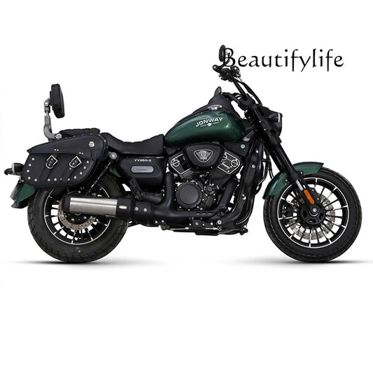 250ccV Double Cylinder CC Retro Locomotive Motorcycle Cruise  - Heavy Duty / Water Cooled