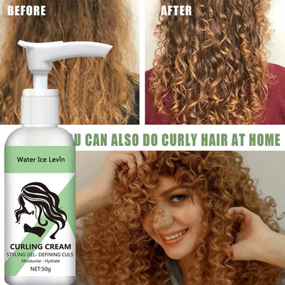 Moisturizing Curling Cream  for All Hair Types