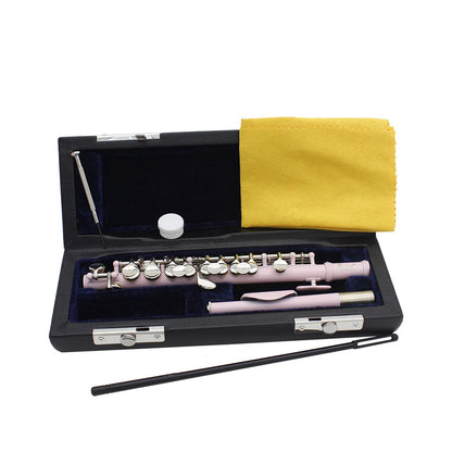 SLADE 16 Holes Piccolo C Key Multicolor Silver White Copper Blow Pipe -  with Accessories