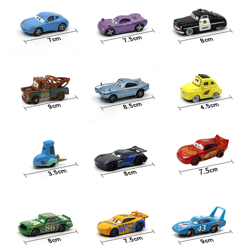 Disney Pixar Cars | 1:55 Metal Alloy Models
