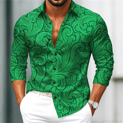 Men's Shirts Luxury Slim Fit Comfortable Fabric Tops XS-6XL