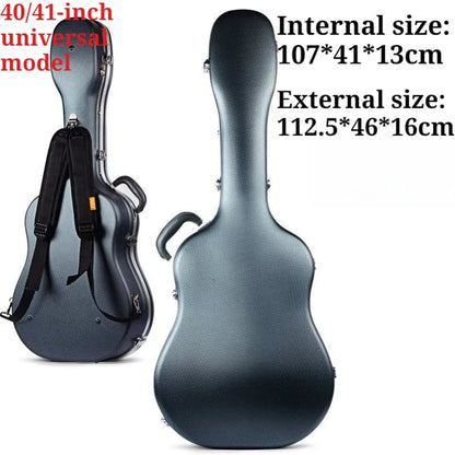 Large Size Thickened Guitar Storage Case Pressure-resistant Sponge Portable Shoulders Guitar Box Musical Instrument Accessory