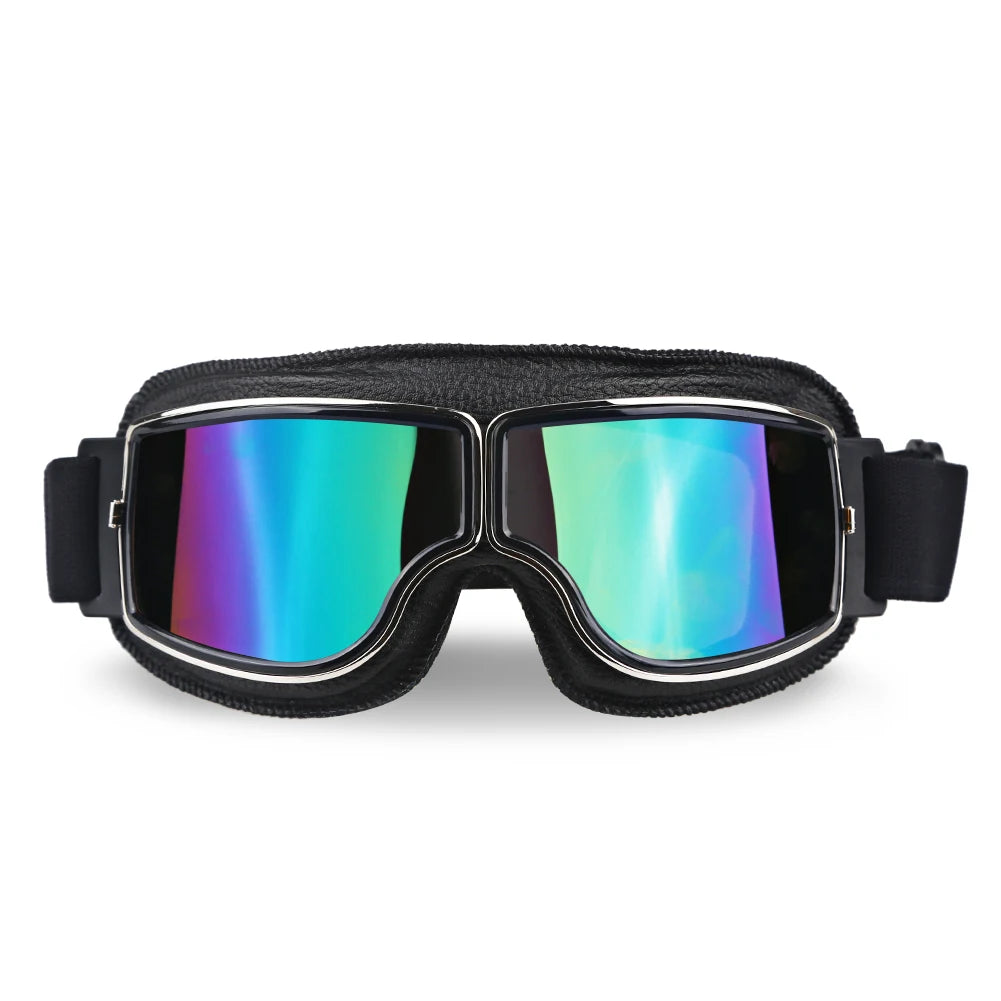 Breathable Retro Helmet Sunglass Goggles For Motorcycle/Motocross