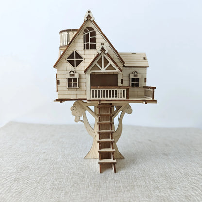 DIY 3D Mechanical Gear Wooden Puzzle