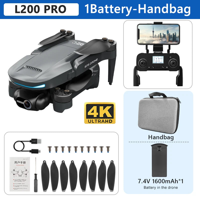 L200 PRO MAX 4K Profesional Drone
