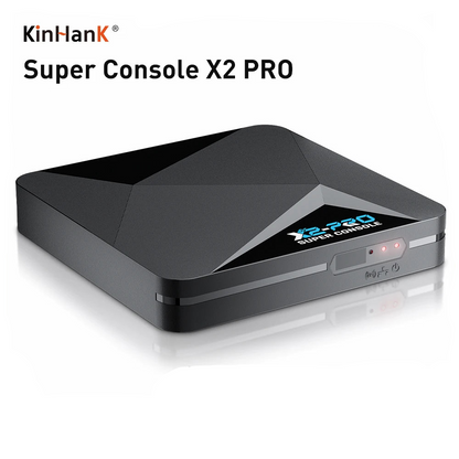 X2 Pro Game Box | Retro Video Game Console - 60000 Video Games for ARCADE/MAME/DC/SS with Gamepad