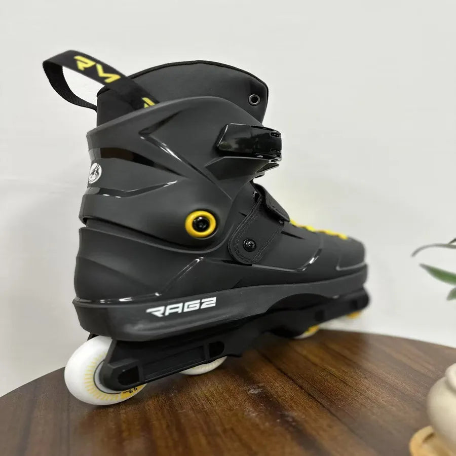 Professional Aggressive Inline Skates for Men & Women – Ultralight Street Roller Blades with Durable Comfort Fit