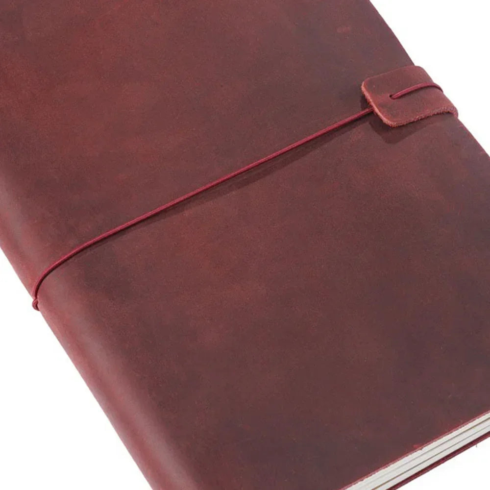 100% Genuine Cowhide Leather Vintage Handmade Notebook