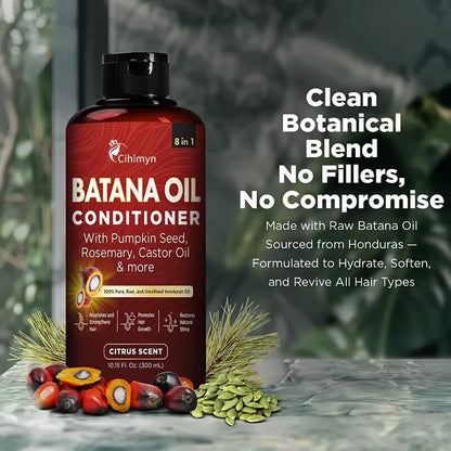 Batana  Thick Foam Shampoo and Conditioner - Fresh Fragrance