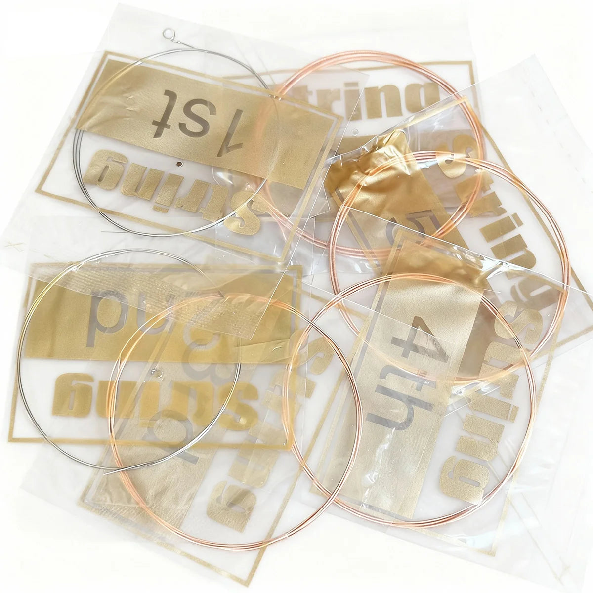 Folk Guitar Acoustic Guitar Strings - Stainless Steel,Coated Copper Alloy Wound - 010-047(Light)