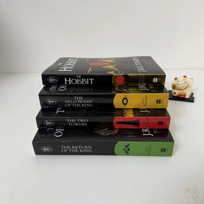 The Lord Of The Rings Trilogy & The Hobbit Original English Novel English Books
