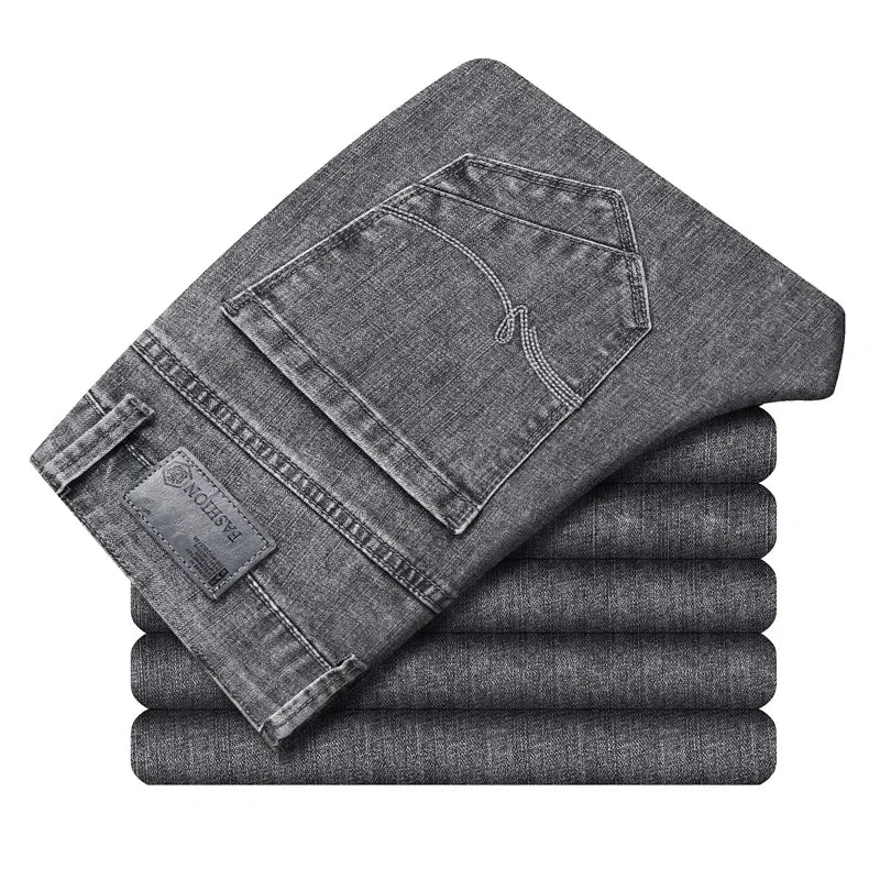 Men's Cotton Stretch Casual Denim Jeans