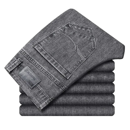 Men's Cotton Stretch Casual Denim Jeans