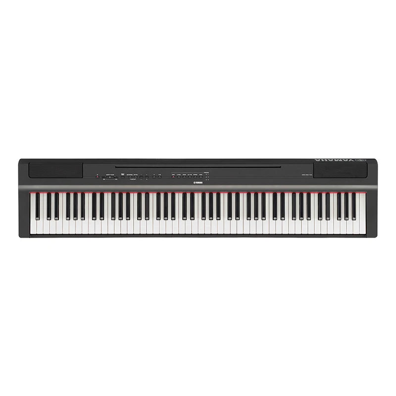 Yamaha P-125aB, 88-Key Weighted Action Digital Piano -  3-Pedal Unit LP-1B or LP-1WH