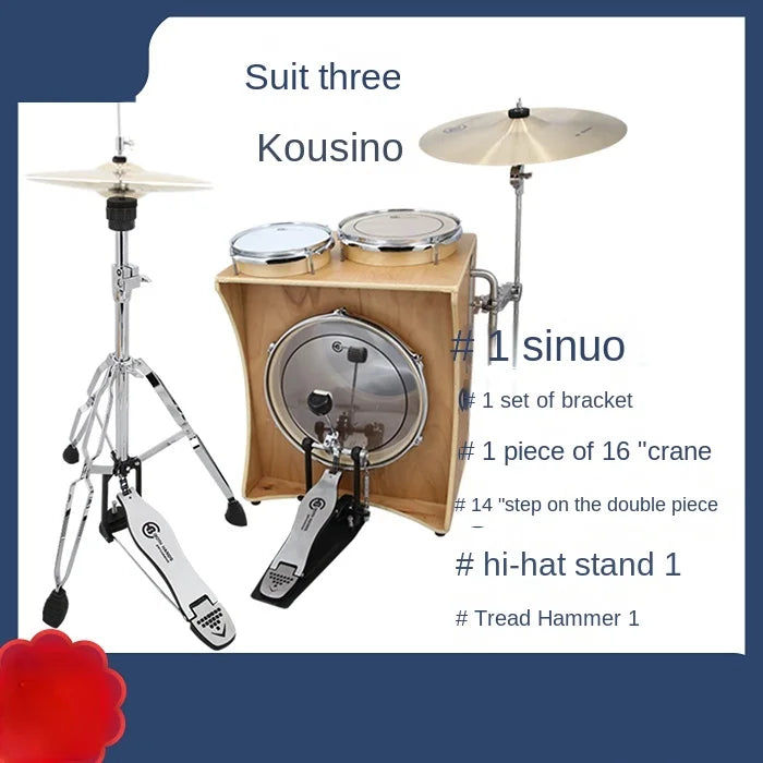 Street Drum Drum Set Drum Kit Street Roadshow Portable Card Professional Creative Popular